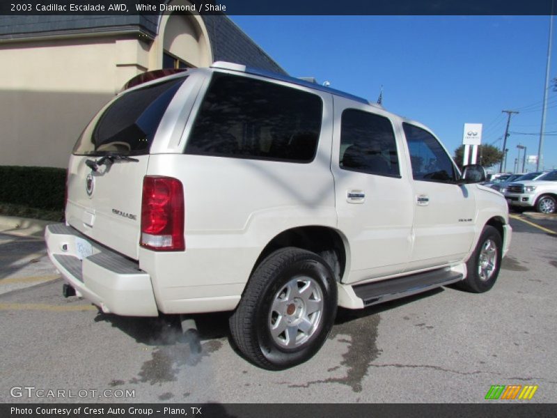 White Diamond / Shale 2003 Cadillac Escalade AWD