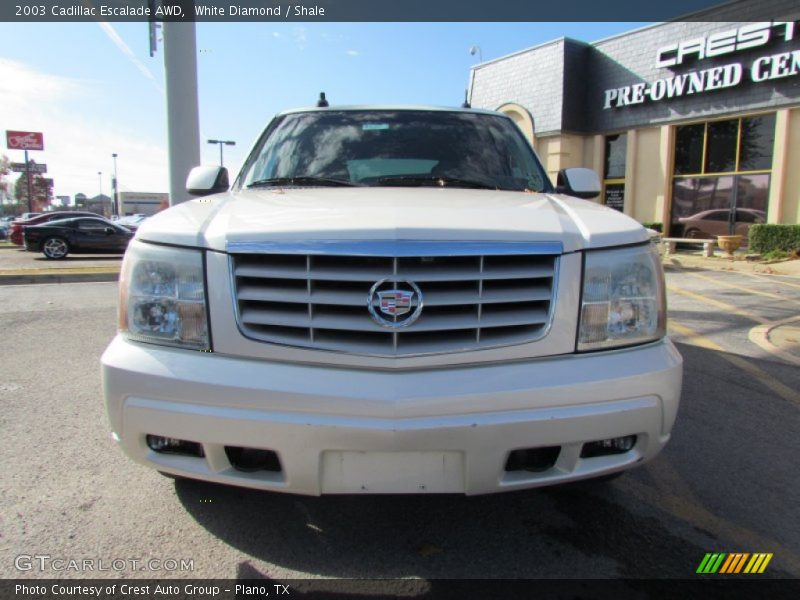 White Diamond / Shale 2003 Cadillac Escalade AWD
