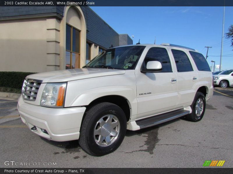 White Diamond / Shale 2003 Cadillac Escalade AWD