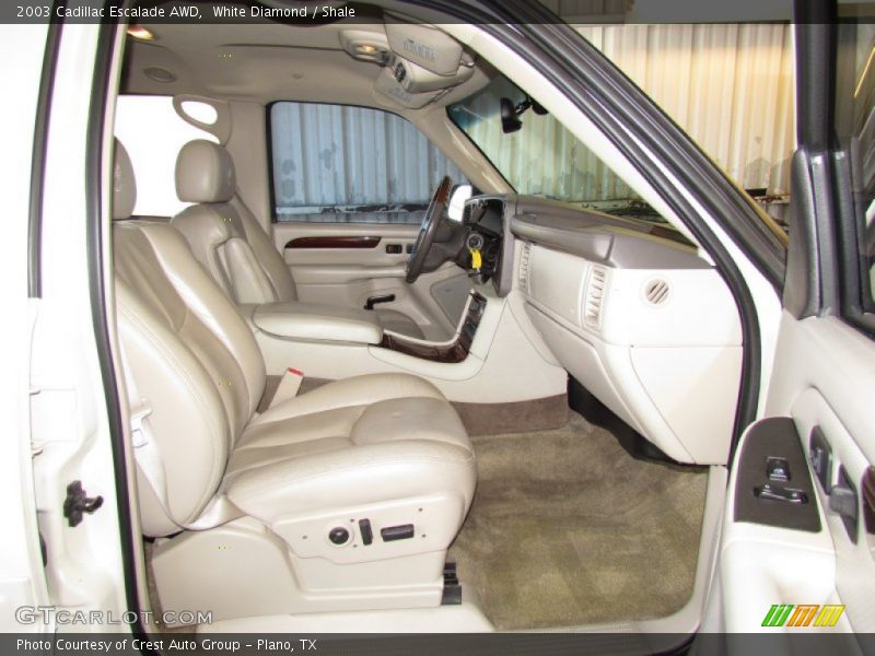 White Diamond / Shale 2003 Cadillac Escalade AWD