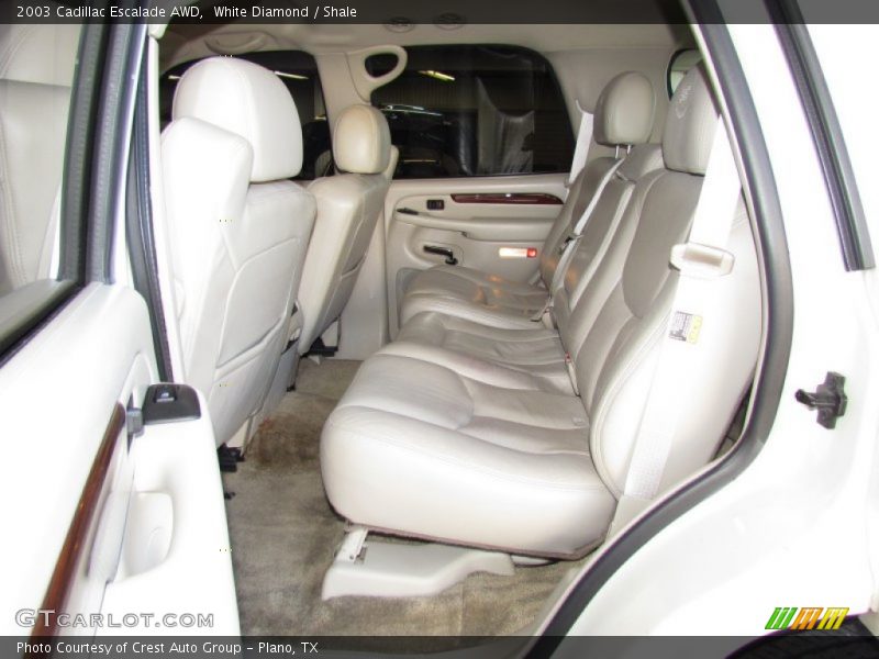 White Diamond / Shale 2003 Cadillac Escalade AWD