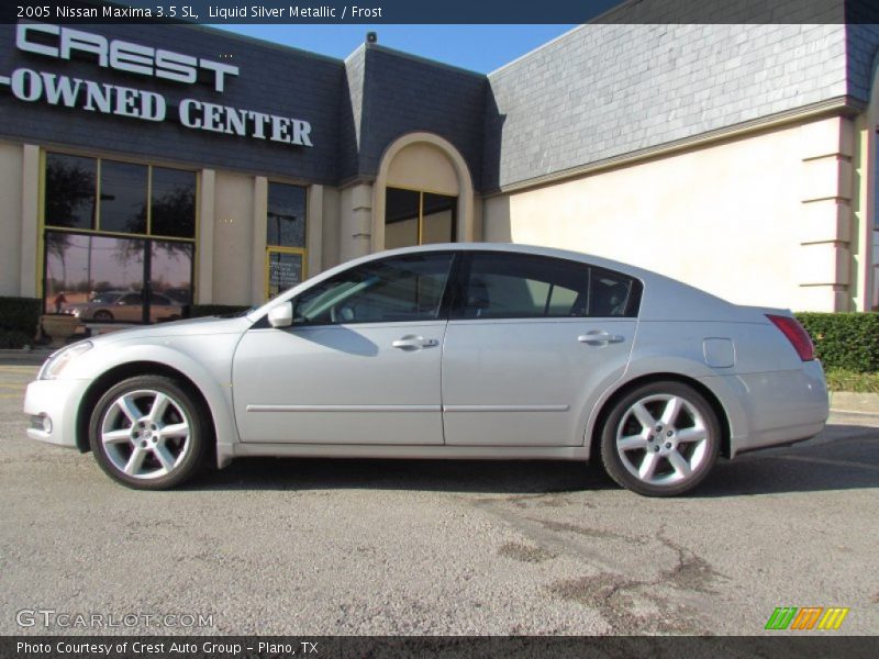 Liquid Silver Metallic / Frost 2005 Nissan Maxima 3.5 SL