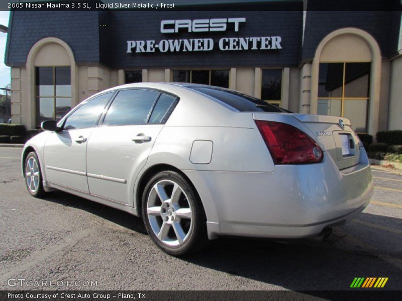 Liquid Silver Metallic / Frost 2005 Nissan Maxima 3.5 SL