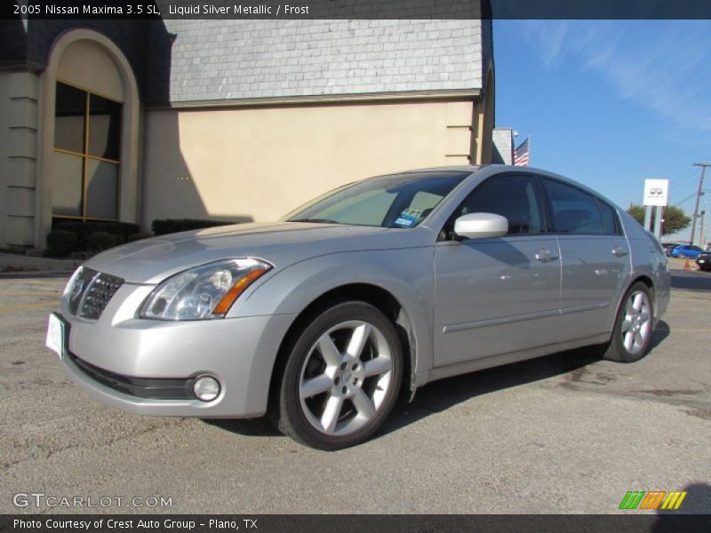 Liquid Silver Metallic / Frost 2005 Nissan Maxima 3.5 SL