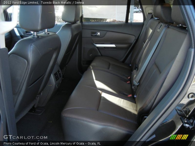 Tuxedo Black Metallic / Sienna 2012 Ford Edge Limited