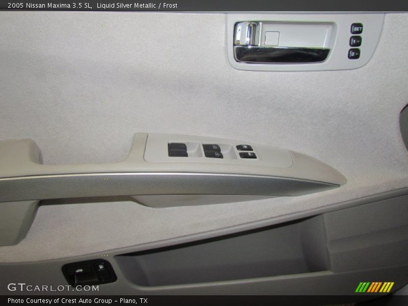 Liquid Silver Metallic / Frost 2005 Nissan Maxima 3.5 SL