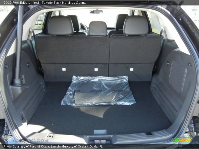 Tuxedo Black Metallic / Sienna 2012 Ford Edge Limited