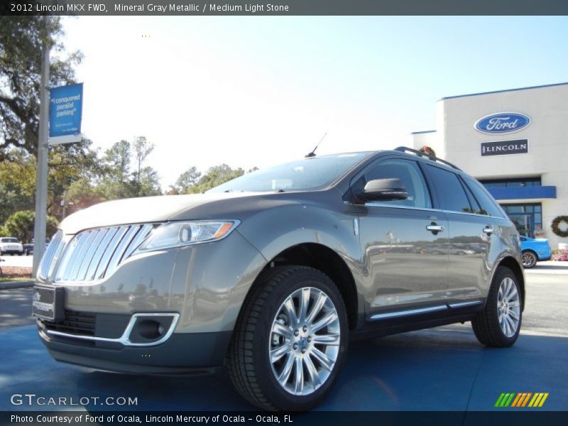 Mineral Gray Metallic / Medium Light Stone 2012 Lincoln MKX FWD