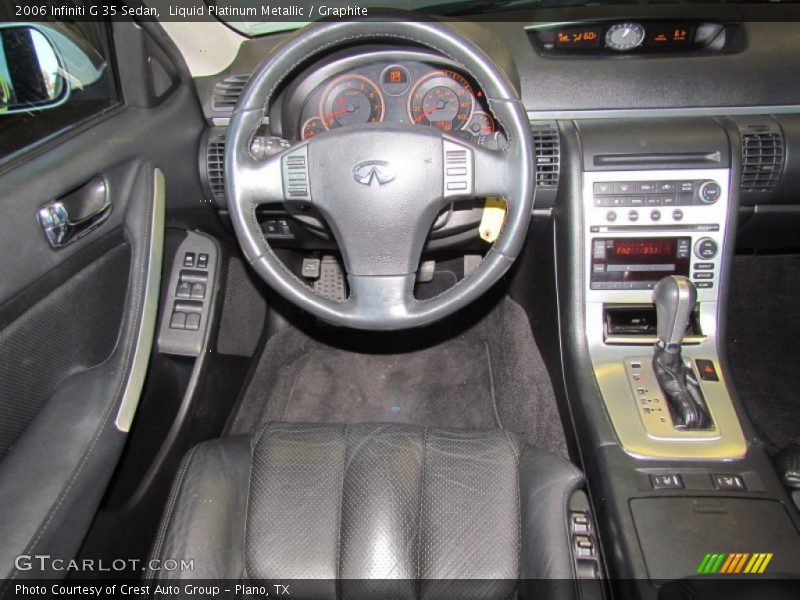 Liquid Platinum Metallic / Graphite 2006 Infiniti G 35 Sedan