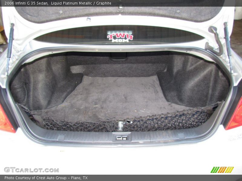 Liquid Platinum Metallic / Graphite 2006 Infiniti G 35 Sedan
