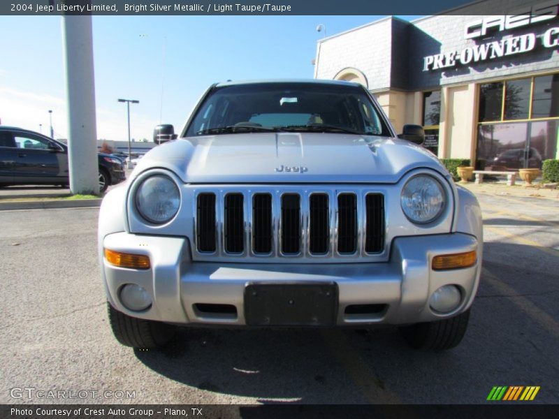 Bright Silver Metallic / Light Taupe/Taupe 2004 Jeep Liberty Limited