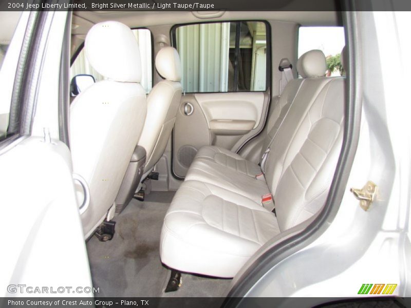 Bright Silver Metallic / Light Taupe/Taupe 2004 Jeep Liberty Limited