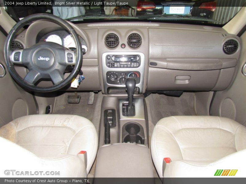 Bright Silver Metallic / Light Taupe/Taupe 2004 Jeep Liberty Limited