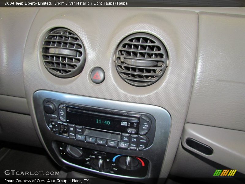 Bright Silver Metallic / Light Taupe/Taupe 2004 Jeep Liberty Limited