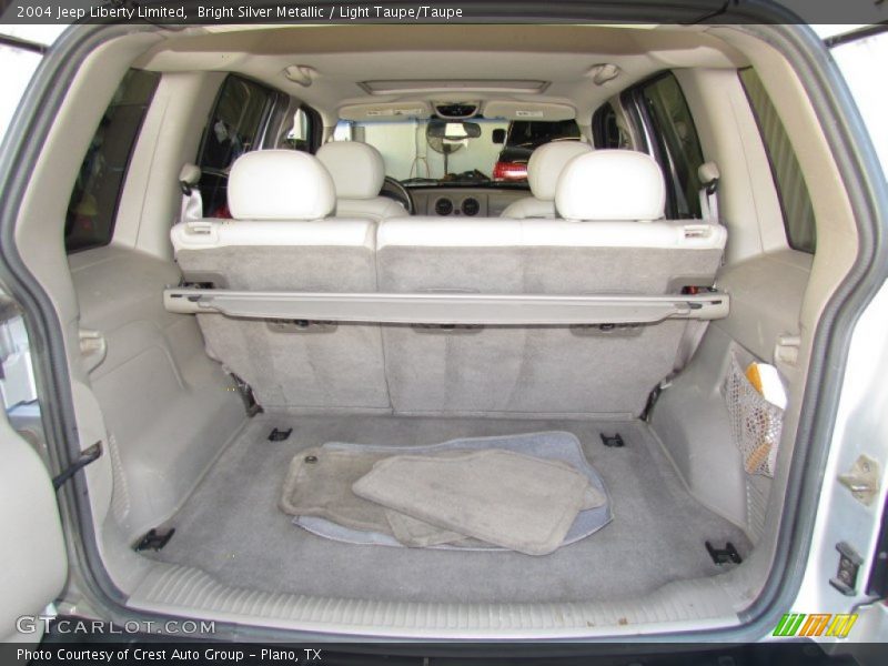Bright Silver Metallic / Light Taupe/Taupe 2004 Jeep Liberty Limited