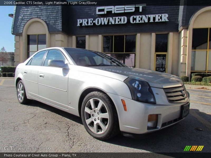 Light Platinum / Light Gray/Ebony 2006 Cadillac CTS Sedan