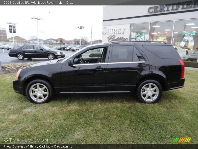 Black Raven / Light Gray 2005 Cadillac SRX V6