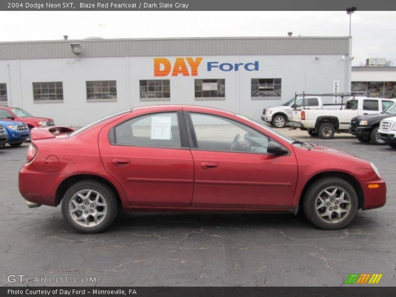 Blaze Red Pearlcoat / Dark Slate Gray 2004 Dodge Neon SXT