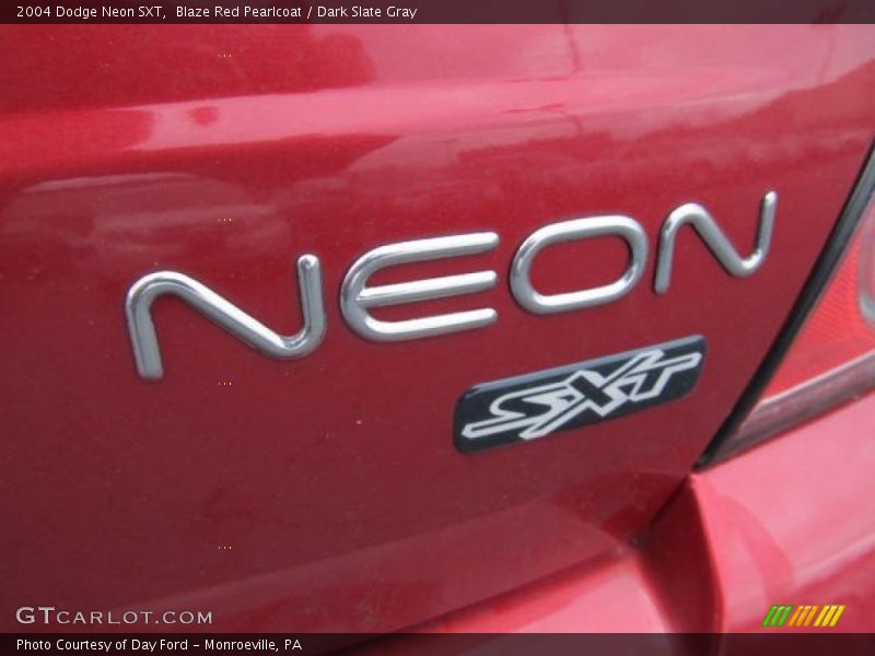 Blaze Red Pearlcoat / Dark Slate Gray 2004 Dodge Neon SXT