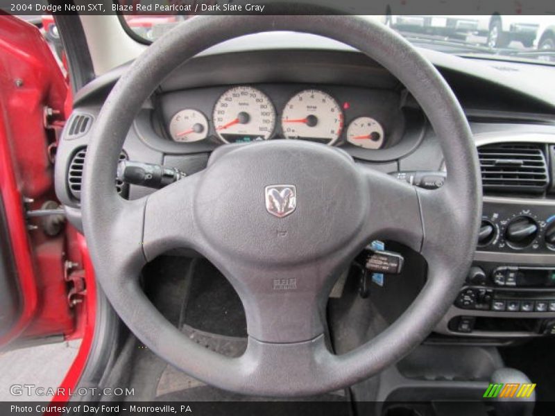 Blaze Red Pearlcoat / Dark Slate Gray 2004 Dodge Neon SXT
