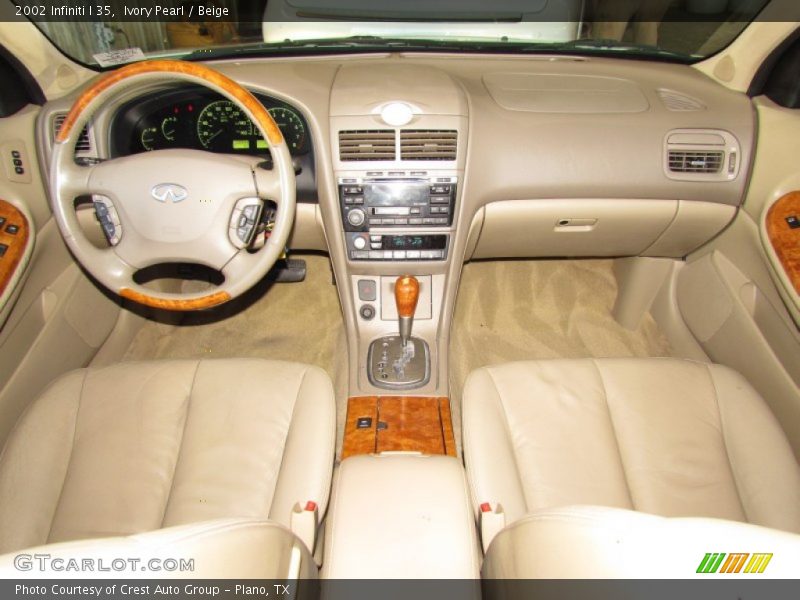 Ivory Pearl / Beige 2002 Infiniti I 35