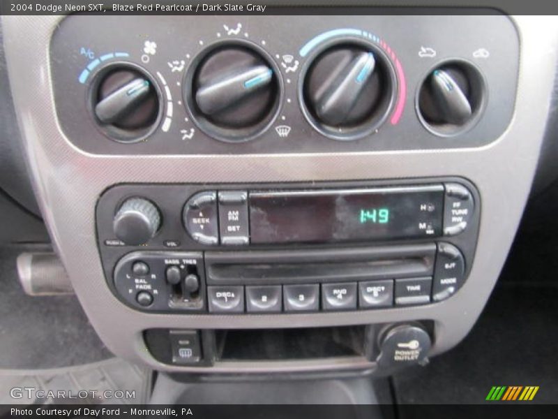 Blaze Red Pearlcoat / Dark Slate Gray 2004 Dodge Neon SXT