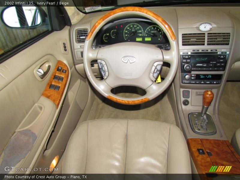 Ivory Pearl / Beige 2002 Infiniti I 35
