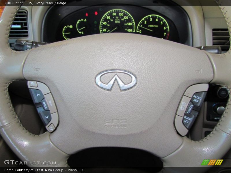 Ivory Pearl / Beige 2002 Infiniti I 35