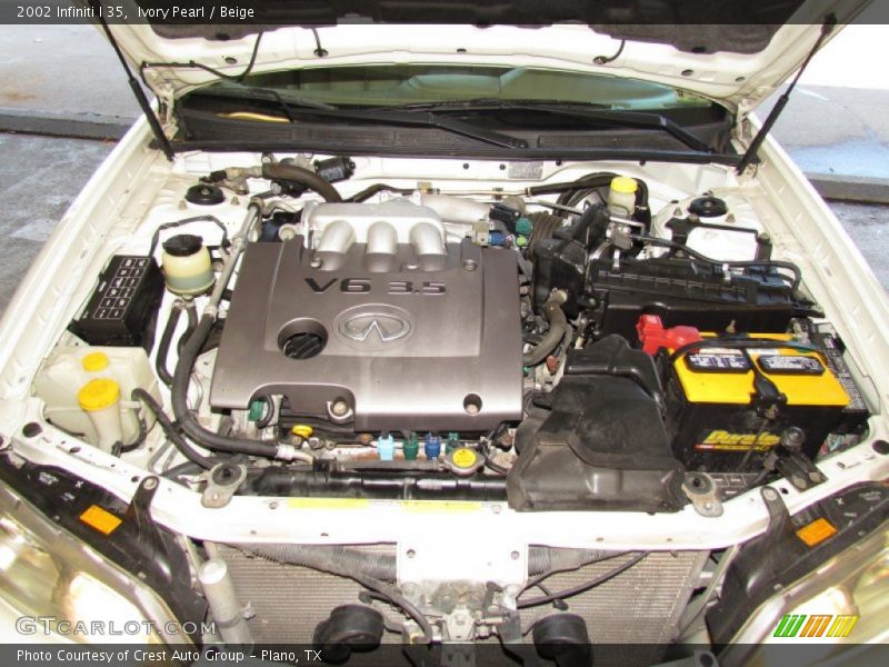 Ivory Pearl / Beige 2002 Infiniti I 35