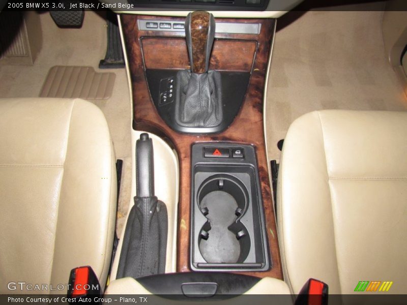 Jet Black / Sand Beige 2005 BMW X5 3.0i