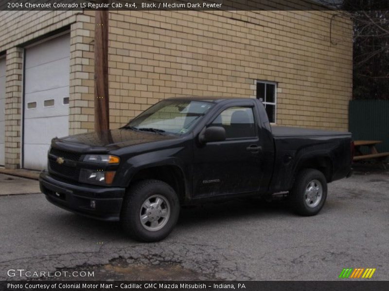 Black / Medium Dark Pewter 2004 Chevrolet Colorado LS Regular Cab 4x4