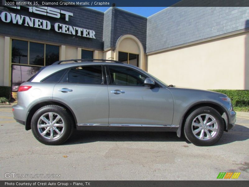 Diamond Graphite Metallic / Graphite 2008 Infiniti FX 35