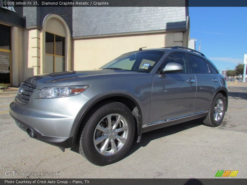 Diamond Graphite Metallic / Graphite 2008 Infiniti FX 35