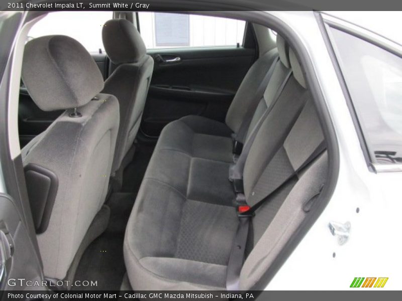 Summit White / Gray 2011 Chevrolet Impala LT