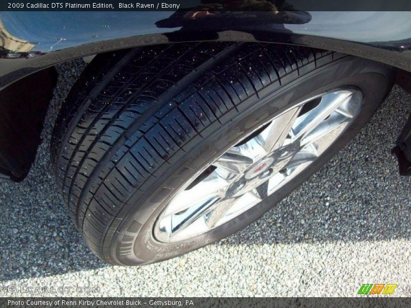Black Raven / Ebony 2009 Cadillac DTS Platinum Edition