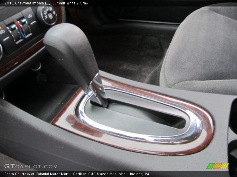 Summit White / Gray 2011 Chevrolet Impala LT