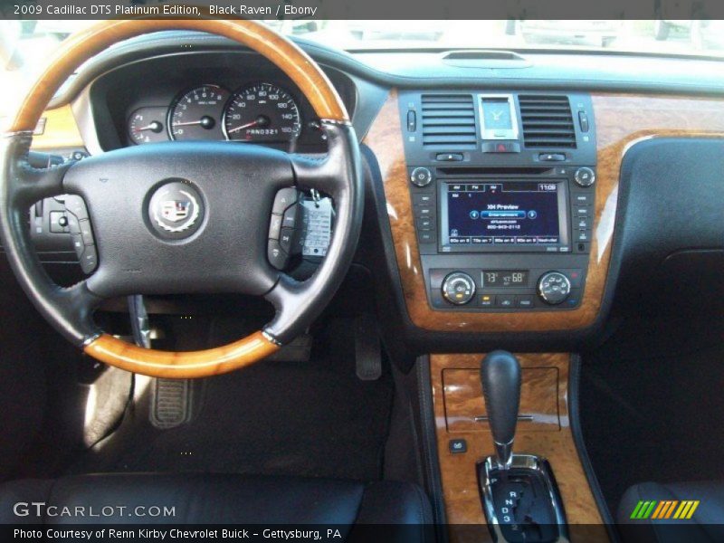 Dashboard of 2009 DTS Platinum Edition