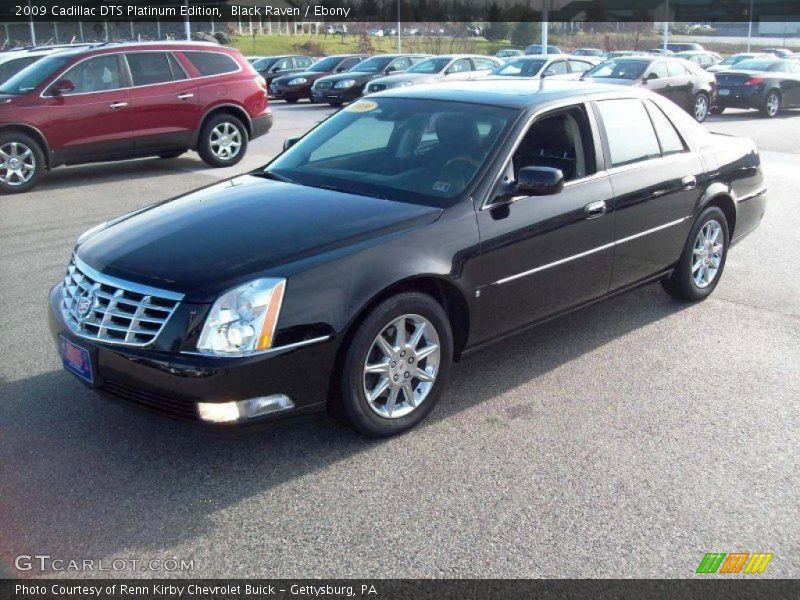 Black Raven / Ebony 2009 Cadillac DTS Platinum Edition
