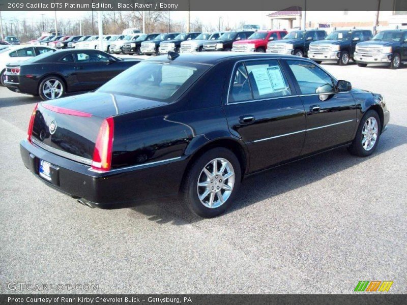 Black Raven / Ebony 2009 Cadillac DTS Platinum Edition