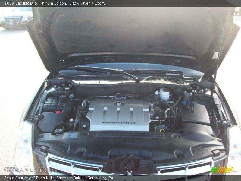 Black Raven / Ebony 2009 Cadillac DTS Platinum Edition