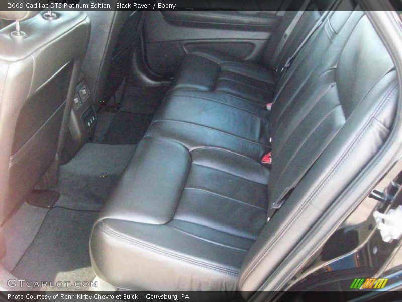  2009 DTS Platinum Edition Ebony Interior
