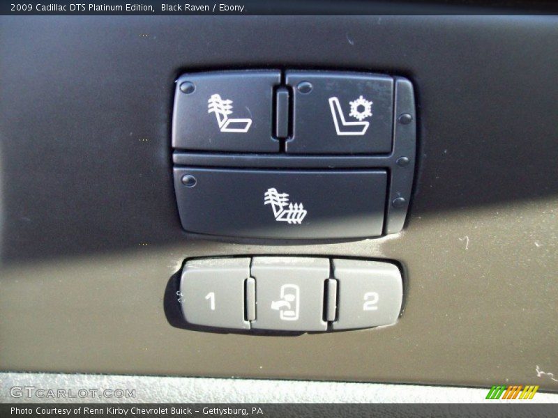 Black Raven / Ebony 2009 Cadillac DTS Platinum Edition