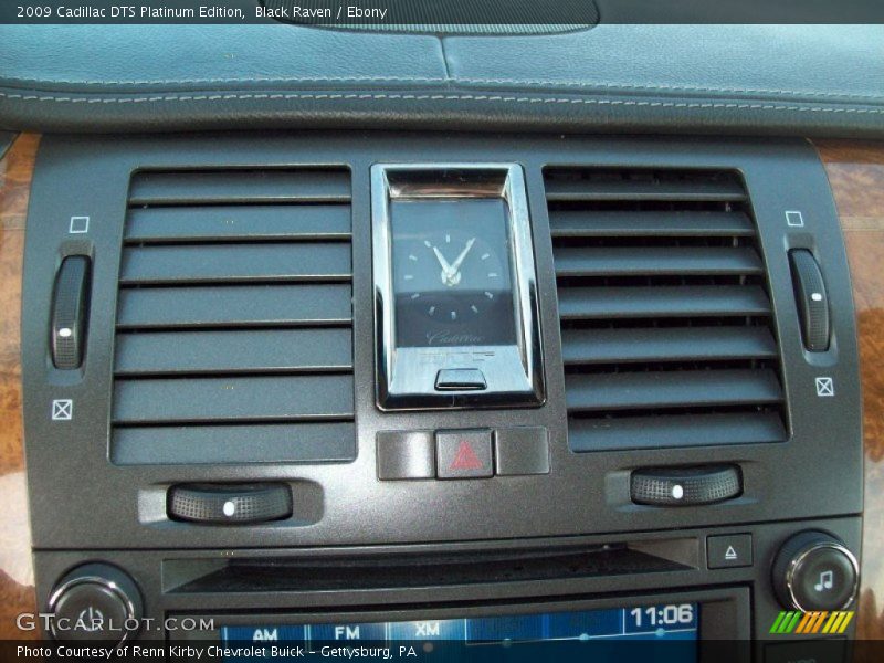 Black Raven / Ebony 2009 Cadillac DTS Platinum Edition