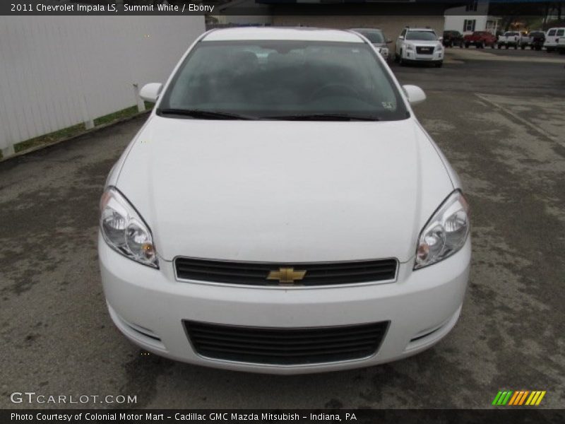 Summit White / Ebony 2011 Chevrolet Impala LS