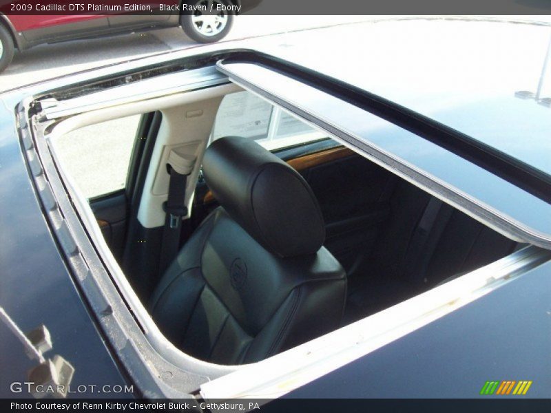 Black Raven / Ebony 2009 Cadillac DTS Platinum Edition