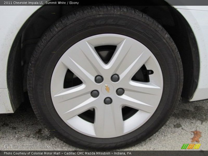 Summit White / Ebony 2011 Chevrolet Impala LS