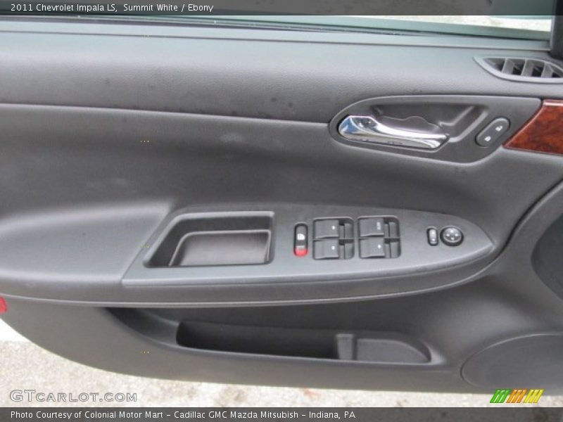 Summit White / Ebony 2011 Chevrolet Impala LS