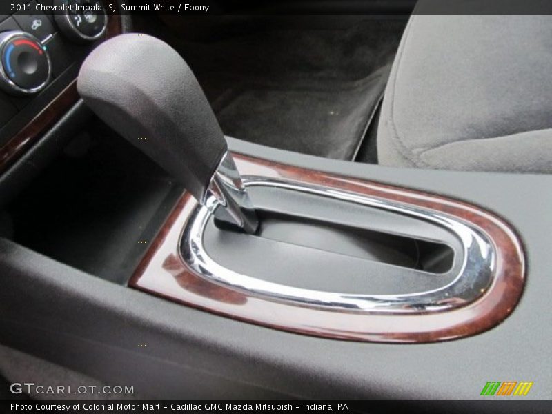 Summit White / Ebony 2011 Chevrolet Impala LS