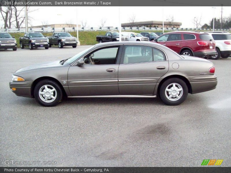 Dark Bronzemist Metallic / Taupe 2001 Buick LeSabre Custom