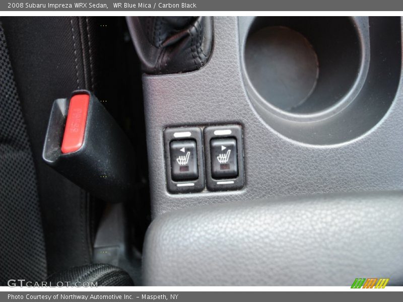 WR Blue Mica / Carbon Black 2008 Subaru Impreza WRX Sedan